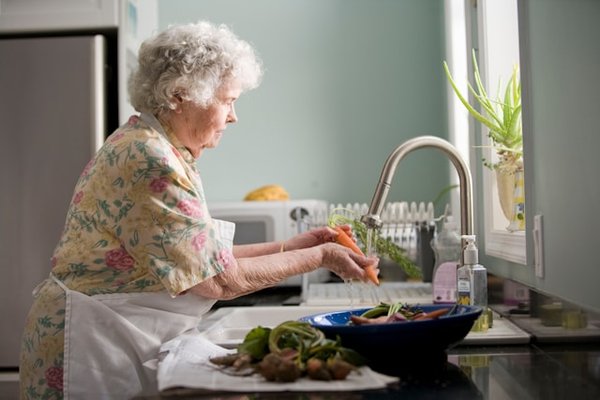 What are the best practices for creating a safe and comfortable home for elderly family members in the UK?